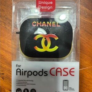 🌸Gucci Black and Yellow AirPods Case